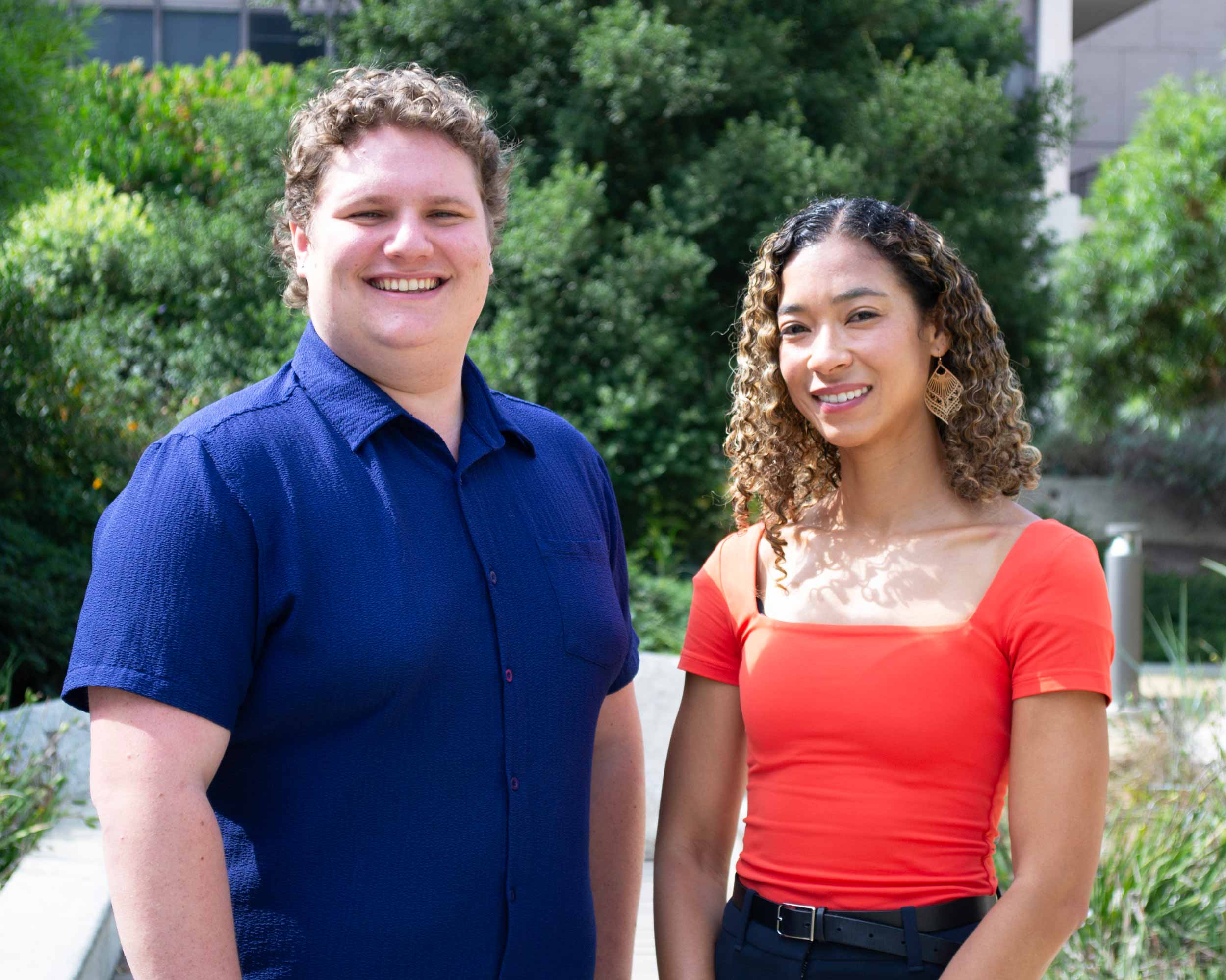 Eric Jordahl and Associate Professor Sonya Neal