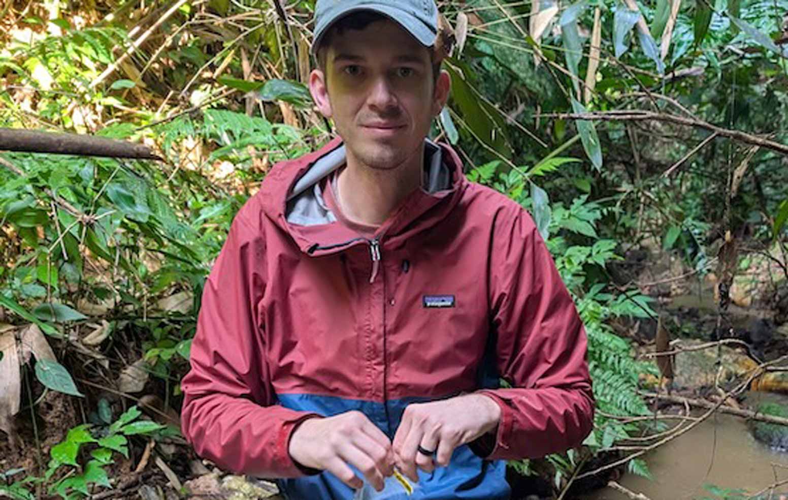 Scott Morton in the field in Vietnam.
