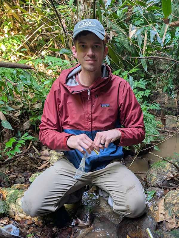 Scott Morton in the field in Vietnam.
