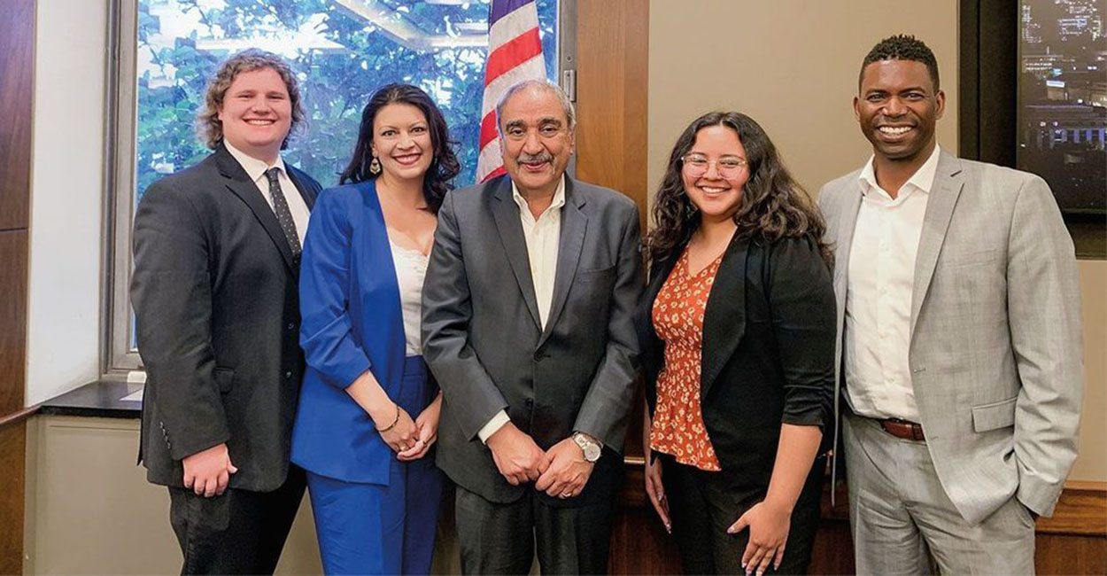 UC San Diego representatives on Capitol Hill