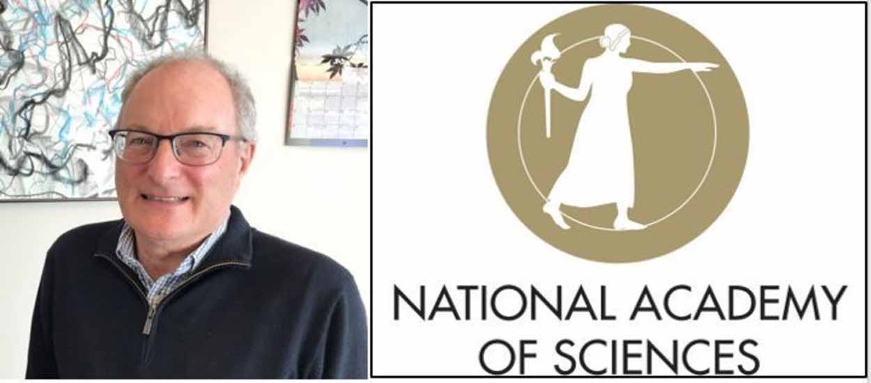 Murre headshot with National Academy of Science logo